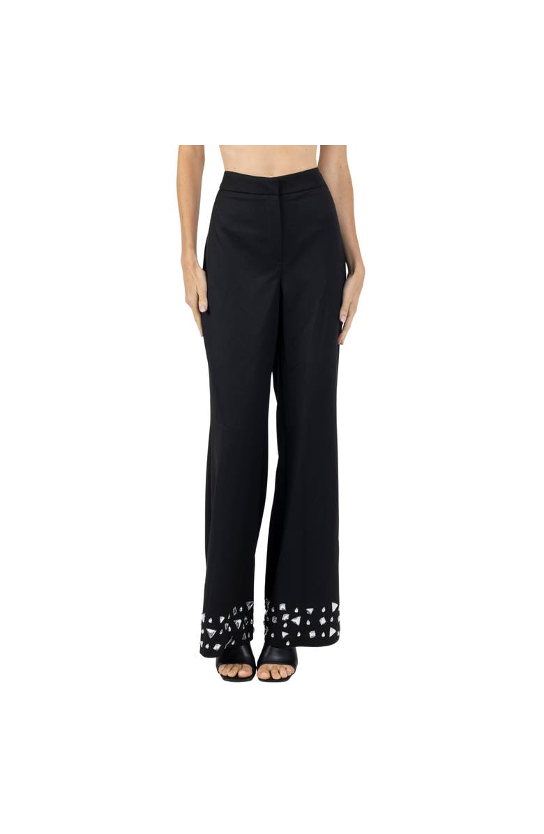 AKALIA Joslin White Stone Pant, Main, color, 