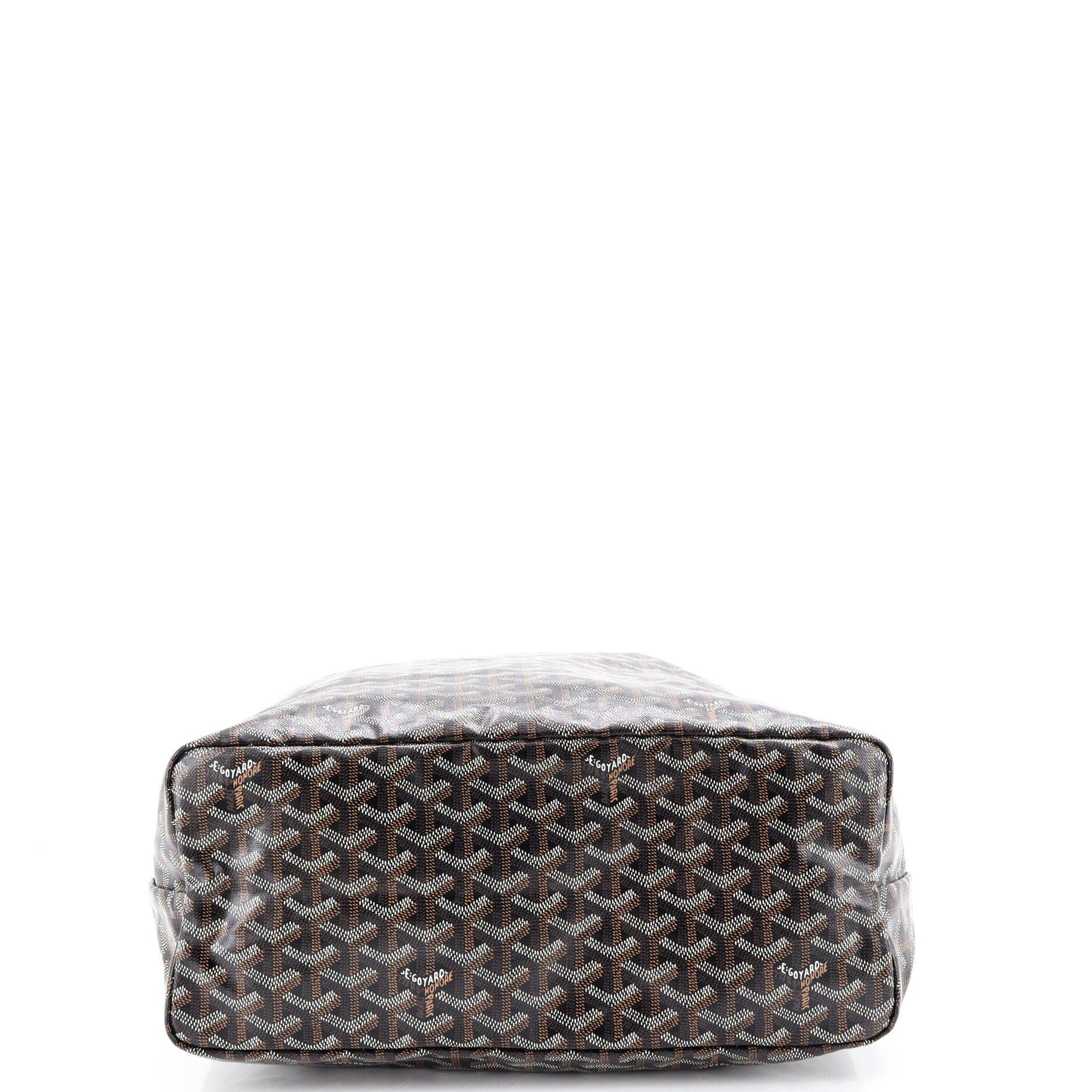 Pre-Owned Goyard Saint Louis Tote Coated Canvas PM, Alternate, color, Brown