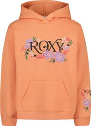 Roxy Kids' Coastal Flower Hoodie