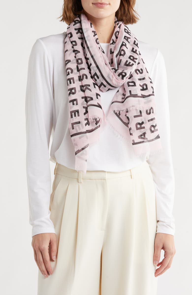 Logo Wrap Scarf