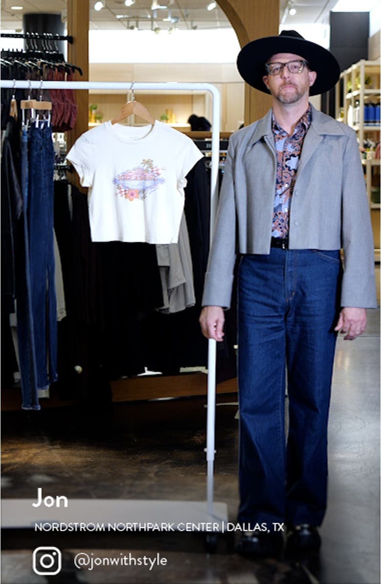 Surfing Solo Cotton Graphic T-Shirt, sales video thumbnail