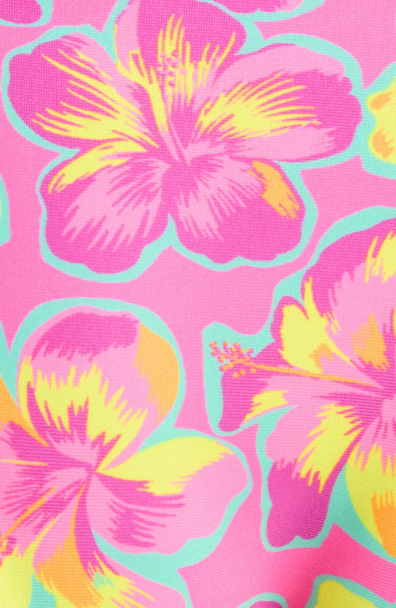 Kulani Kinis Side Tie Thong Bikini Bottoms, Alternate, color, Sun Pop