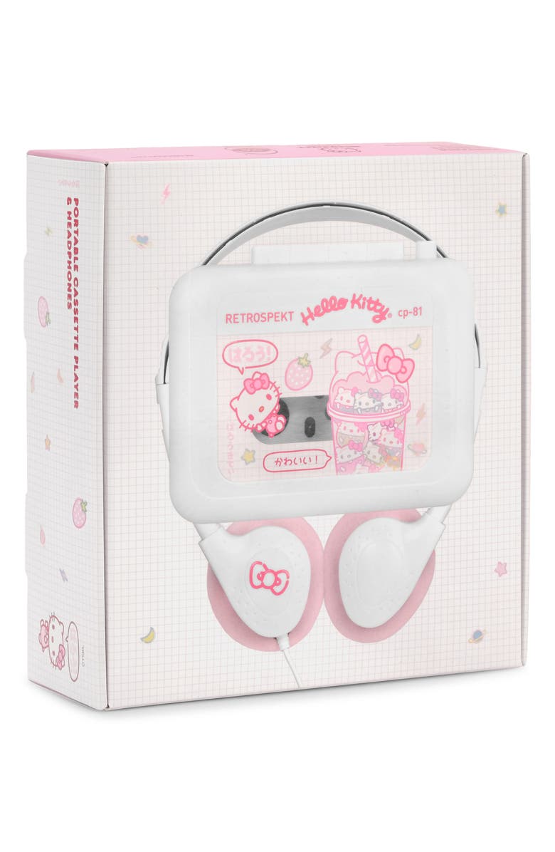 Retrospekt x Sanrio Hello Kitty<sup>®</sup> CP-81 Portable Cassette Player, Alternate, color,