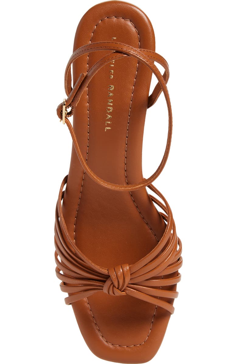 Loeffler Randall Olivia Ankle Strap Sandal, Alternate, color, Timber