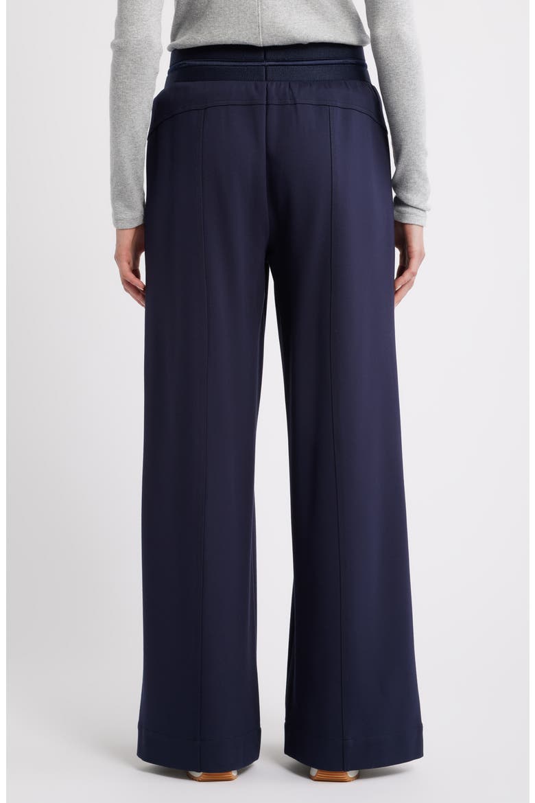 Glider Skyrise Wide Leg Drawstring Pants, Alternate, color, NAVY