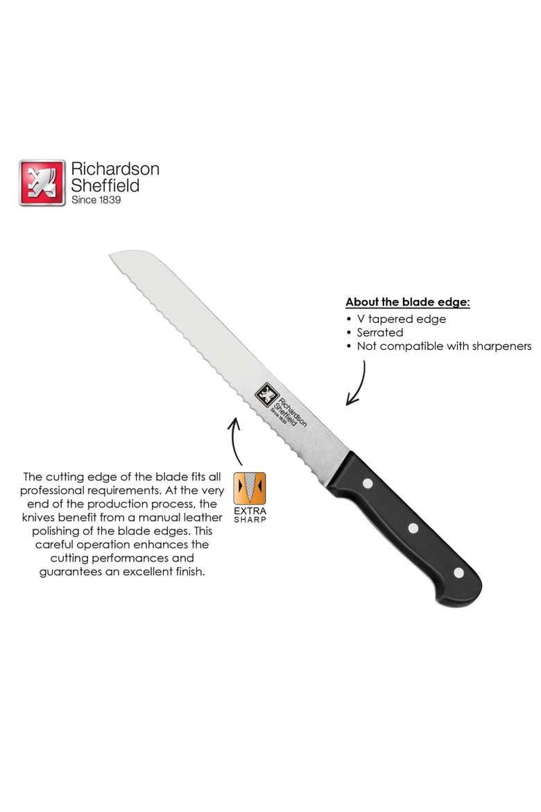 Universal 8.5-Inch Bread Knife, Alternate, color, Silver