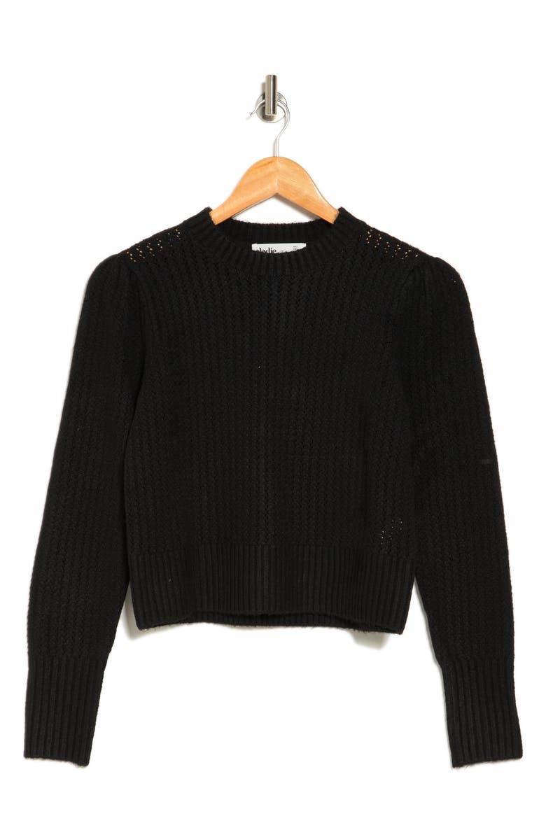 Elodie Texture Crewneck Sweater, Alternate, color,