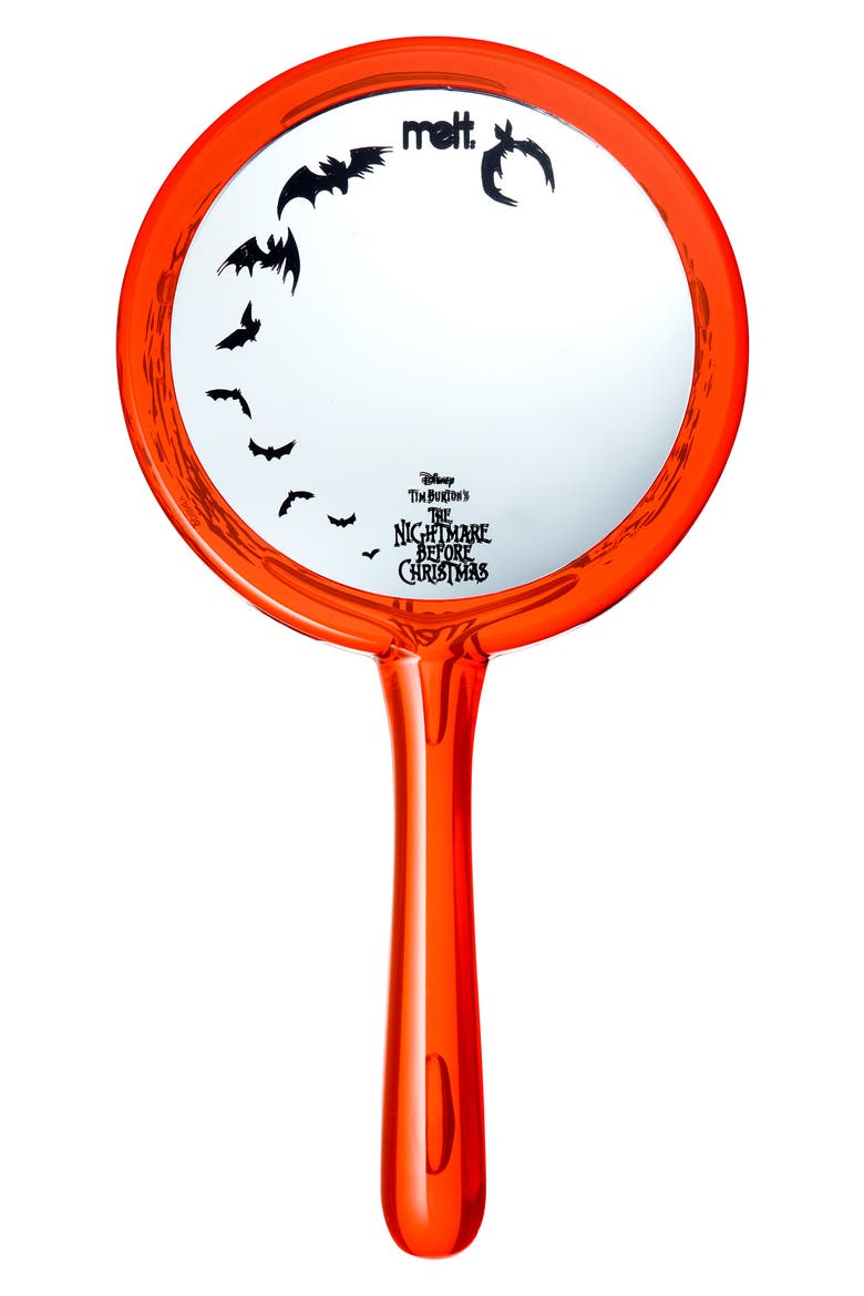 x Disney 'The Nightmare Before Christmas' Halloween Town Hand Mirror, Main, color, HALLOWEEN TOWN MIRROR