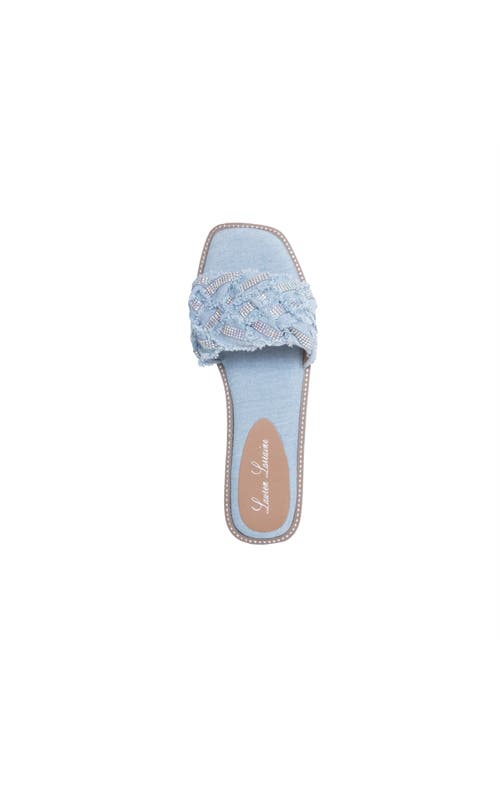 Lauren Lorraine Nina Sandals In Blue