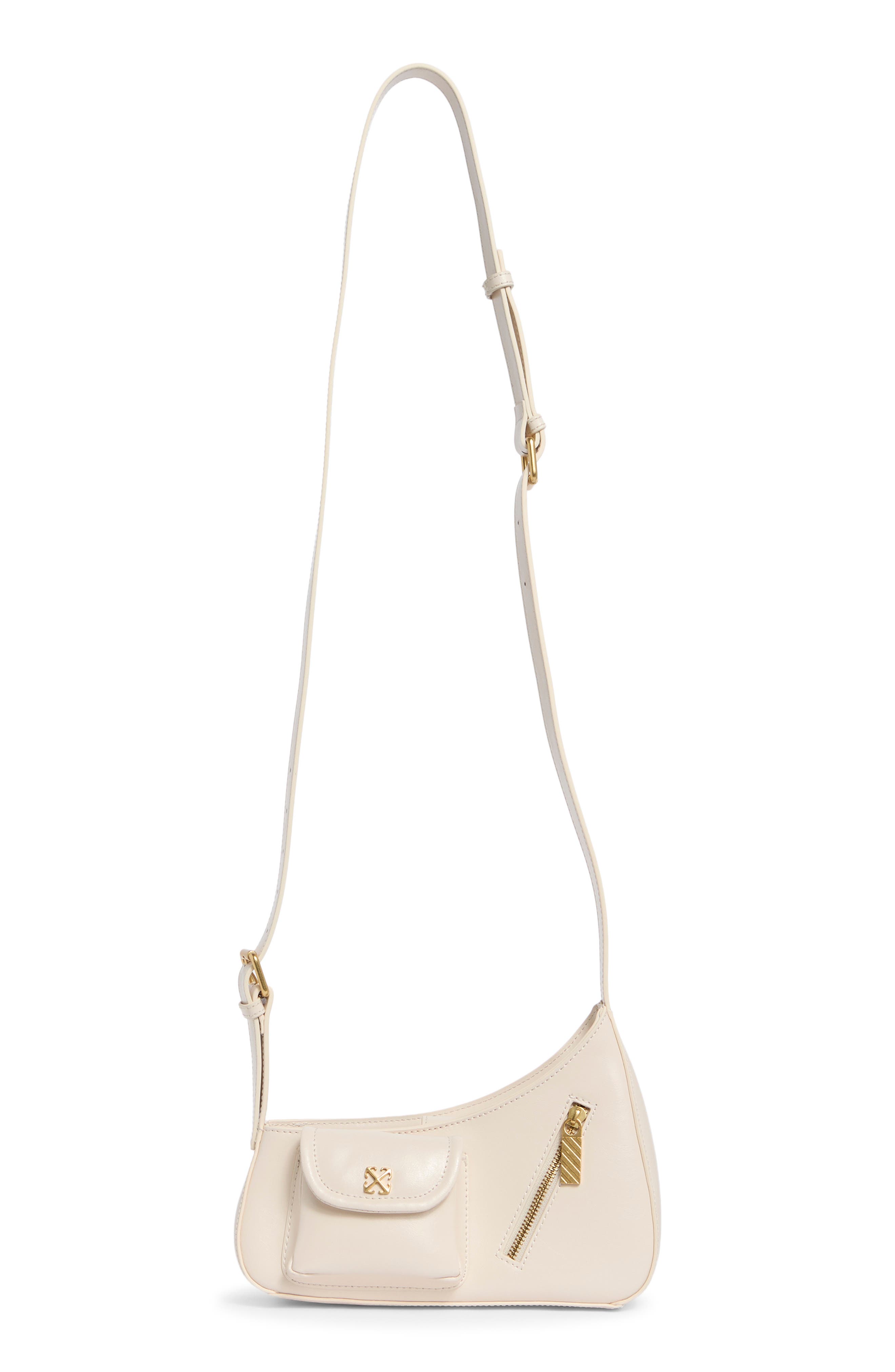 Off-White Jitney Hobo Bag, Alternate, color, Cream