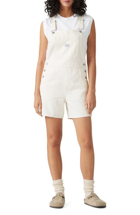 Denim Utility Shortalls