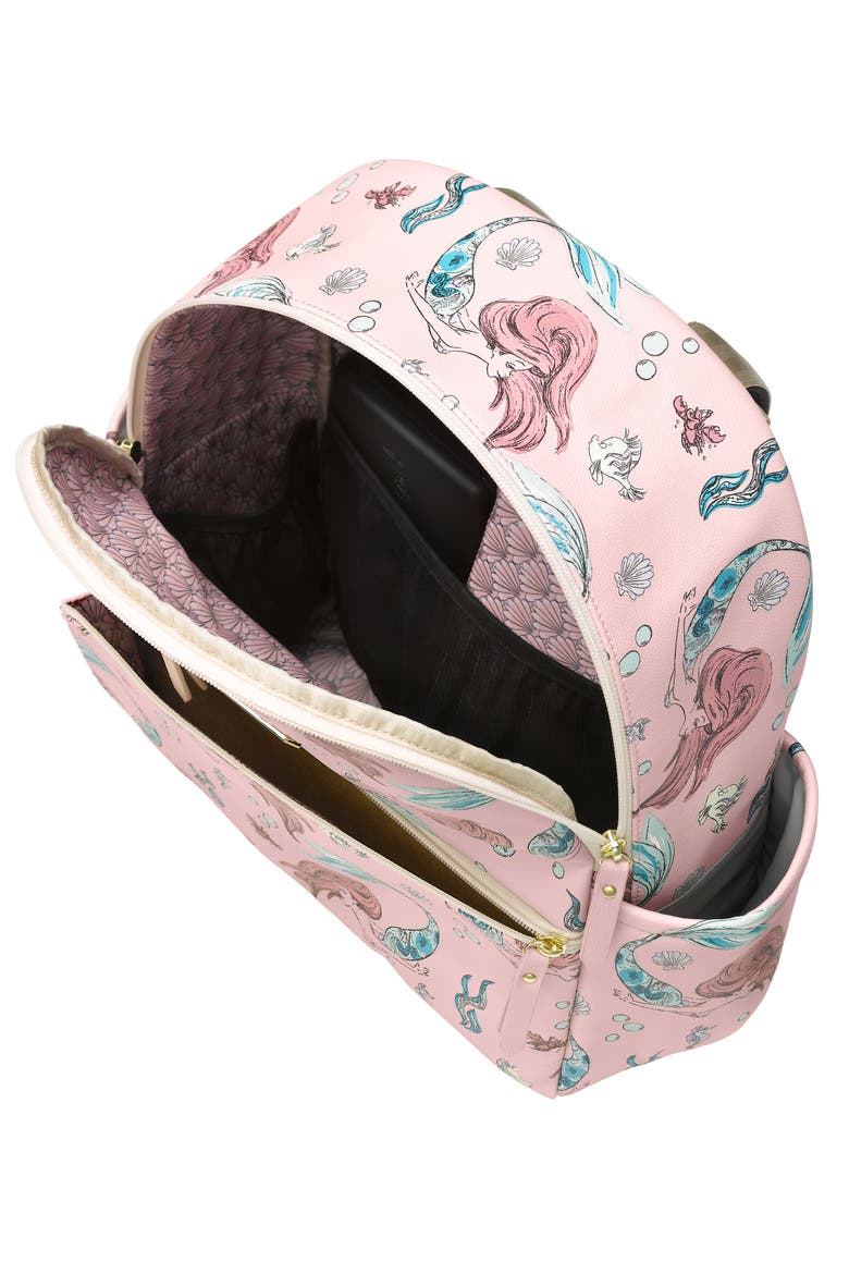 x Disney Little Mermaid Ace Diaper Bag Backpack, Alternate, color, PINK