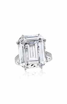 SUZY LEVIAN Gala Firework Cubic Zirconia Engagement Ring