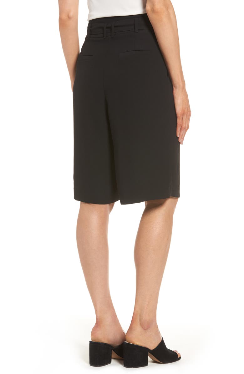 Halogen<sup>®</sup> Belted Wide Leg Shorts, Alternate, color, 