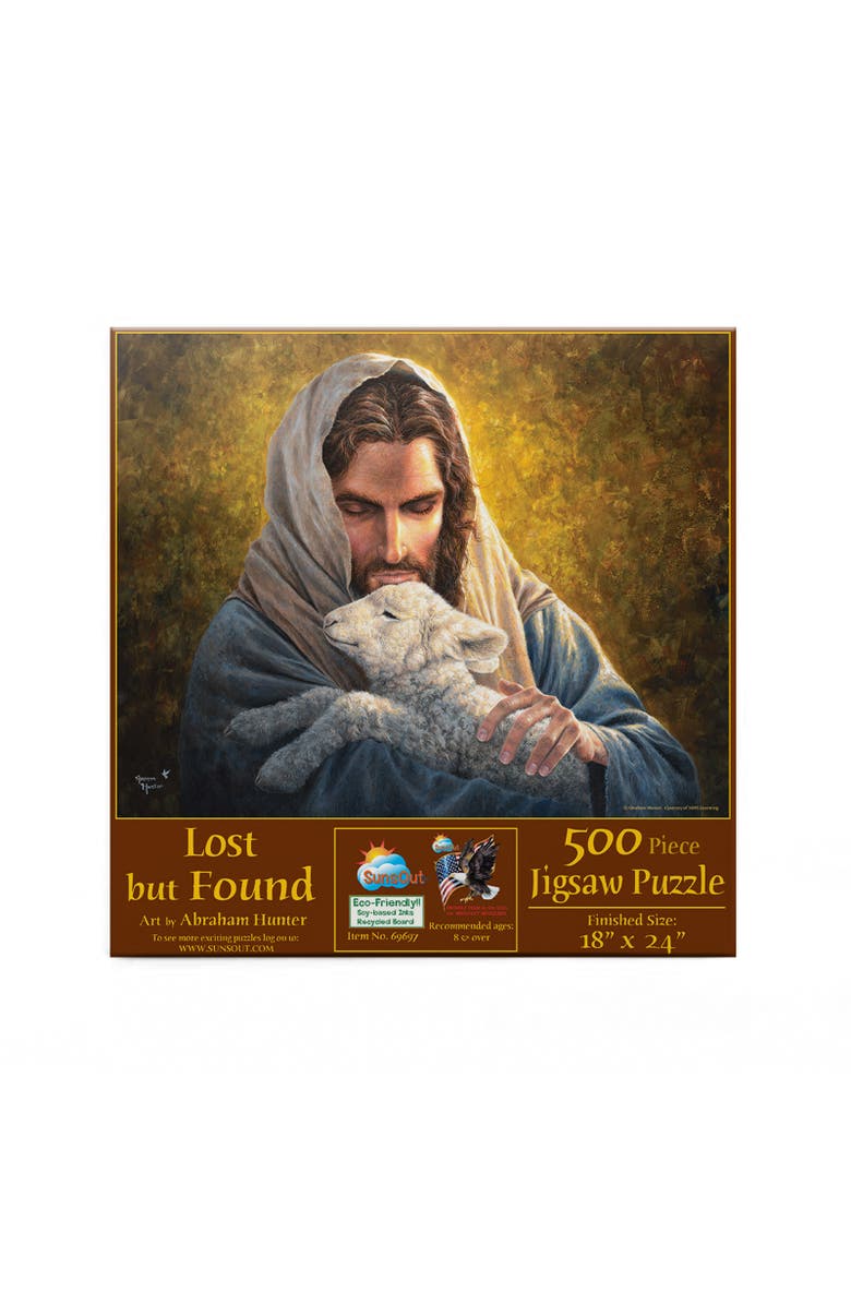 Sunsout Lost but Found 500 piece Jigsaw Puzzle for Adults, Alternate, color, Multicolor
