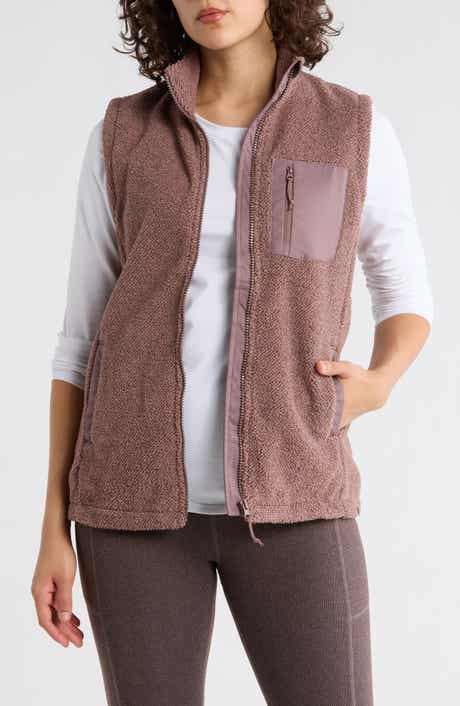 BALANCE COLLECTION Amara Fleece Knit Zip Vest