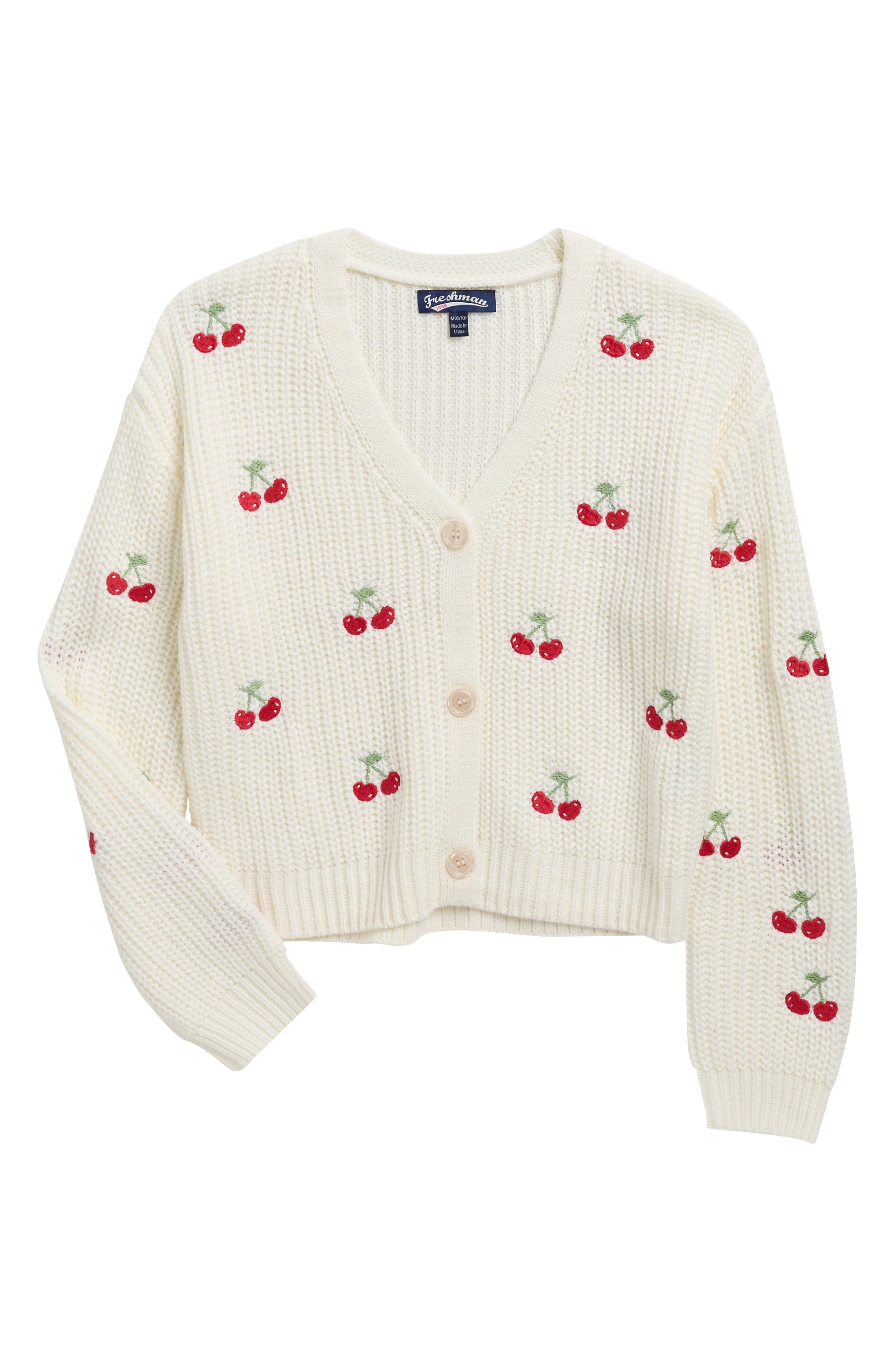 Freshman Kids' Cherry Cardigan