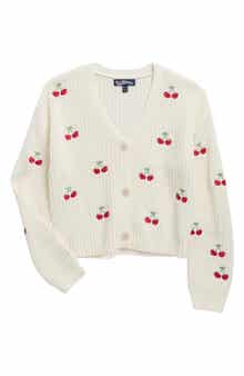 Freshman Kids' Cherry Cardigan
