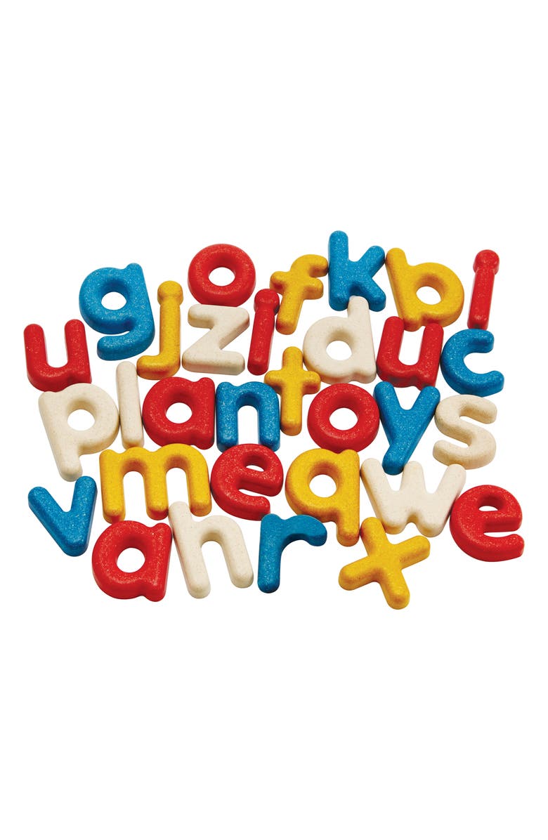 PlanToys<sup>®</sup> Lowercase Alphabet Playset, Main, color, Assorted