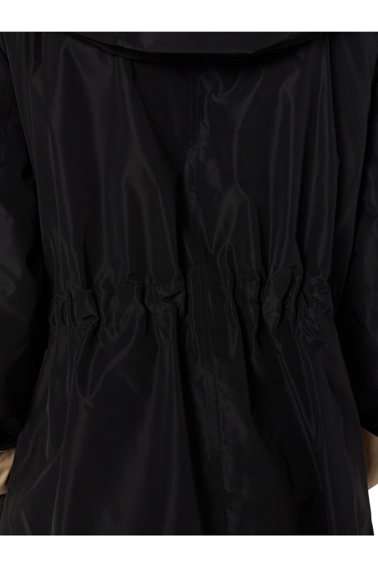 Ximena Hooded Reversible Parka Coat, Alternate, color, Black