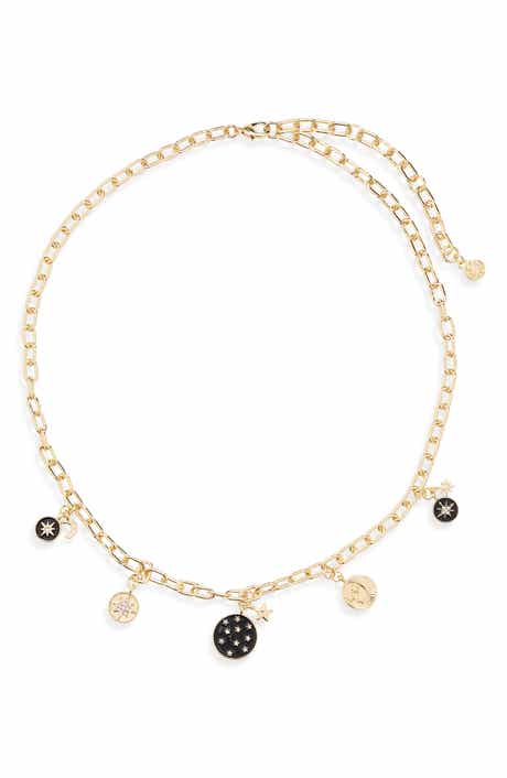 BaubleBar Estelle Celestial Charm Necklace