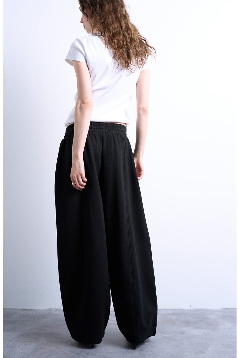 Balloon Joggers, Alternate, color, BLACK