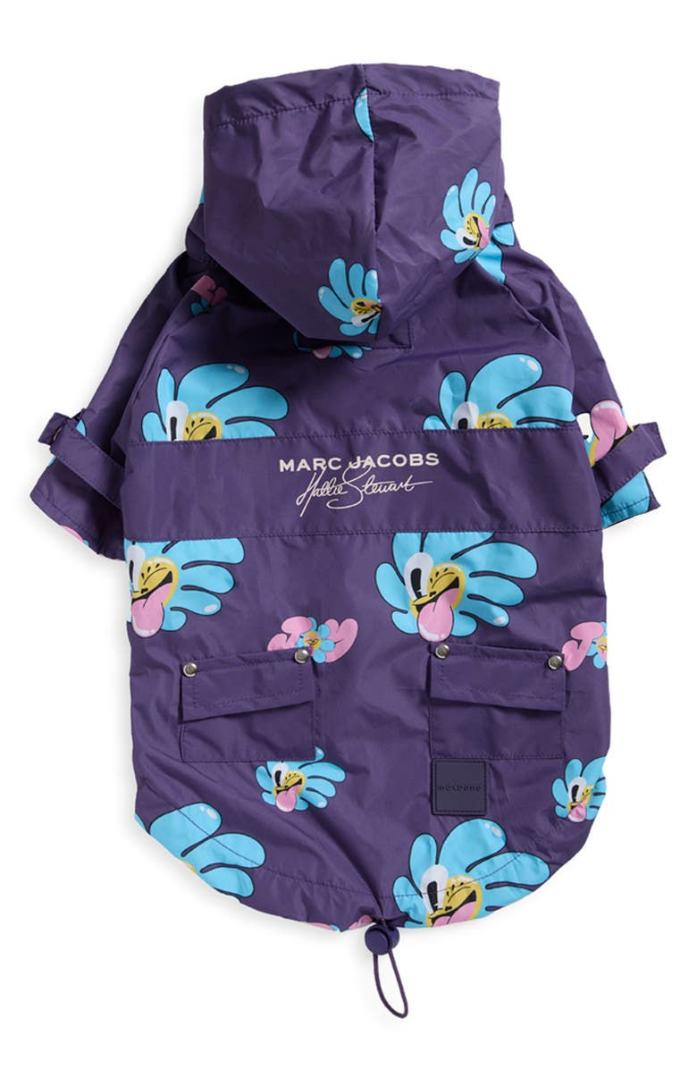maxbone x Marc Jacobs Talon Water Repellent Dog Raincoat, Main, color,