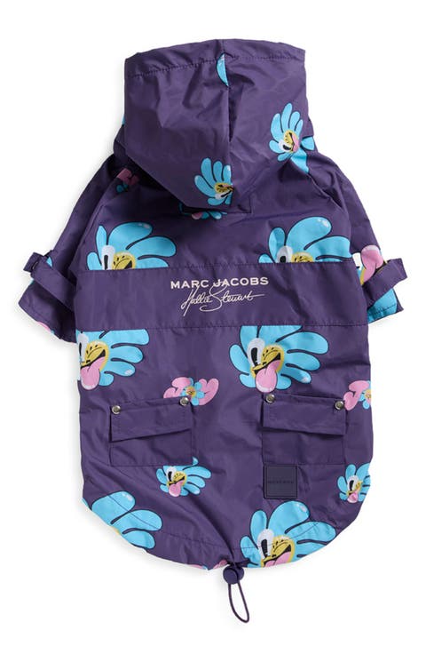 x Marc Jacobs Talon Water Repellent Dog Raincoat