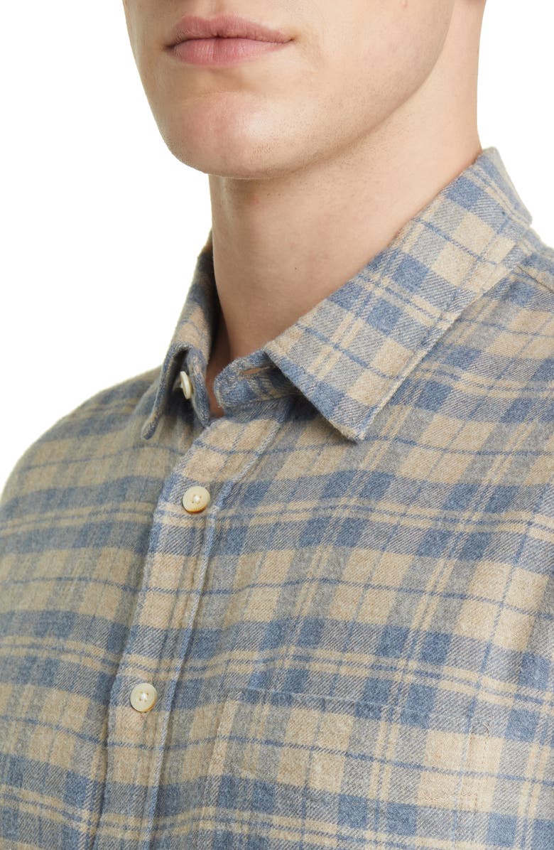 Rails Lennox Relaxed Fit Plaid Cotton Blend Button-Up Shirt, Alternate, color,