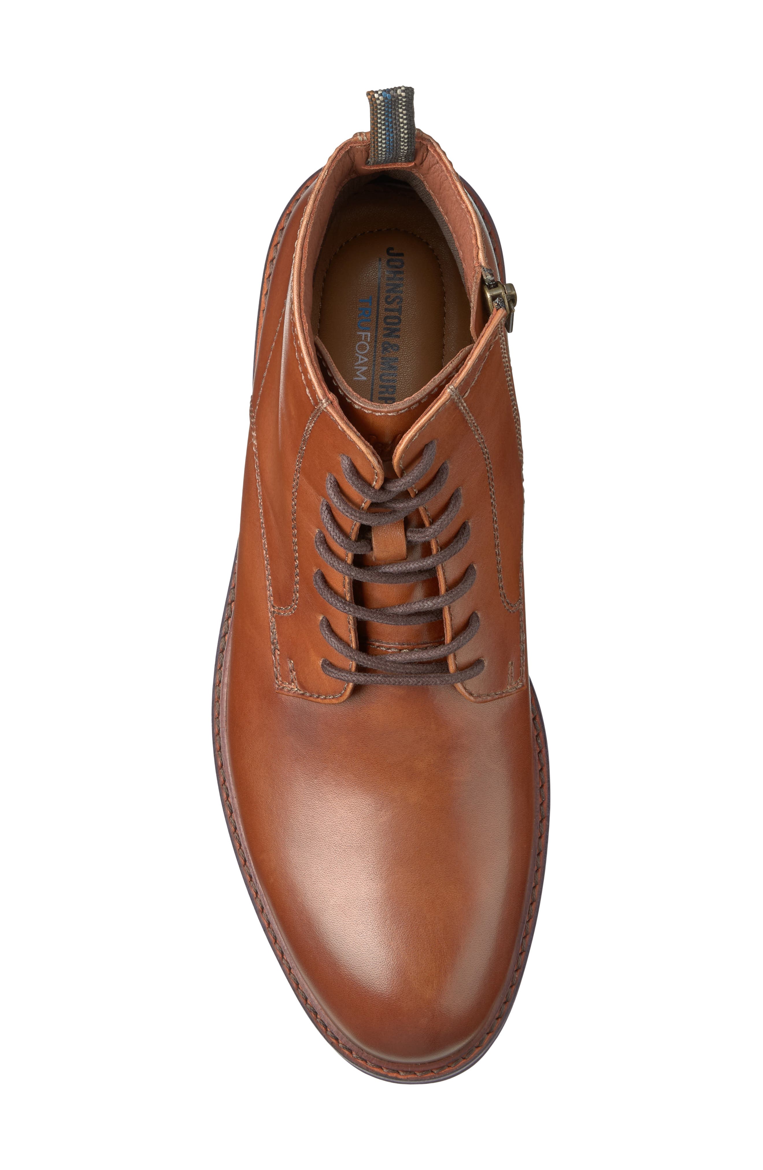 Britton Plain Toe Boot, Alternate, color, TAN FULL GRAIN