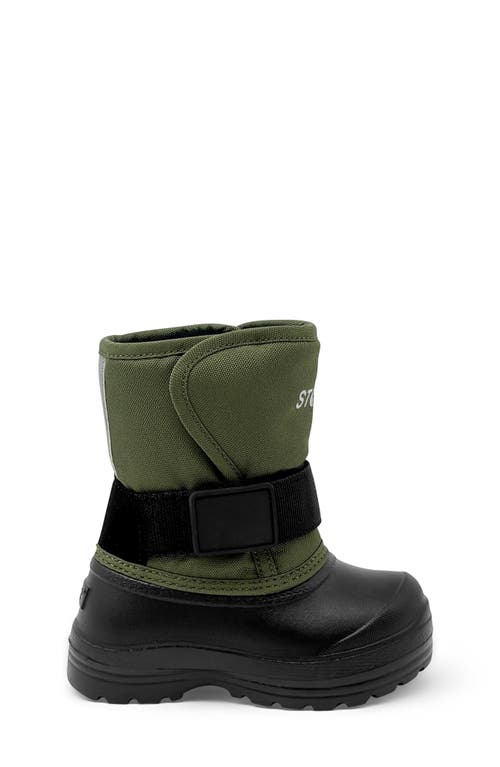 Stonz Kids' Trek Snow Boot In Cypress