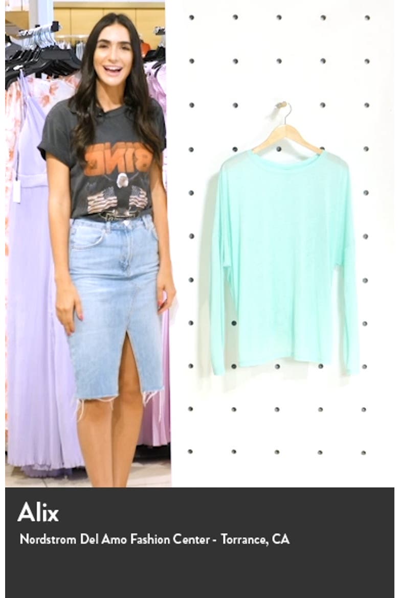 Breezy Tie Back Long Sleeve T-Shirt video