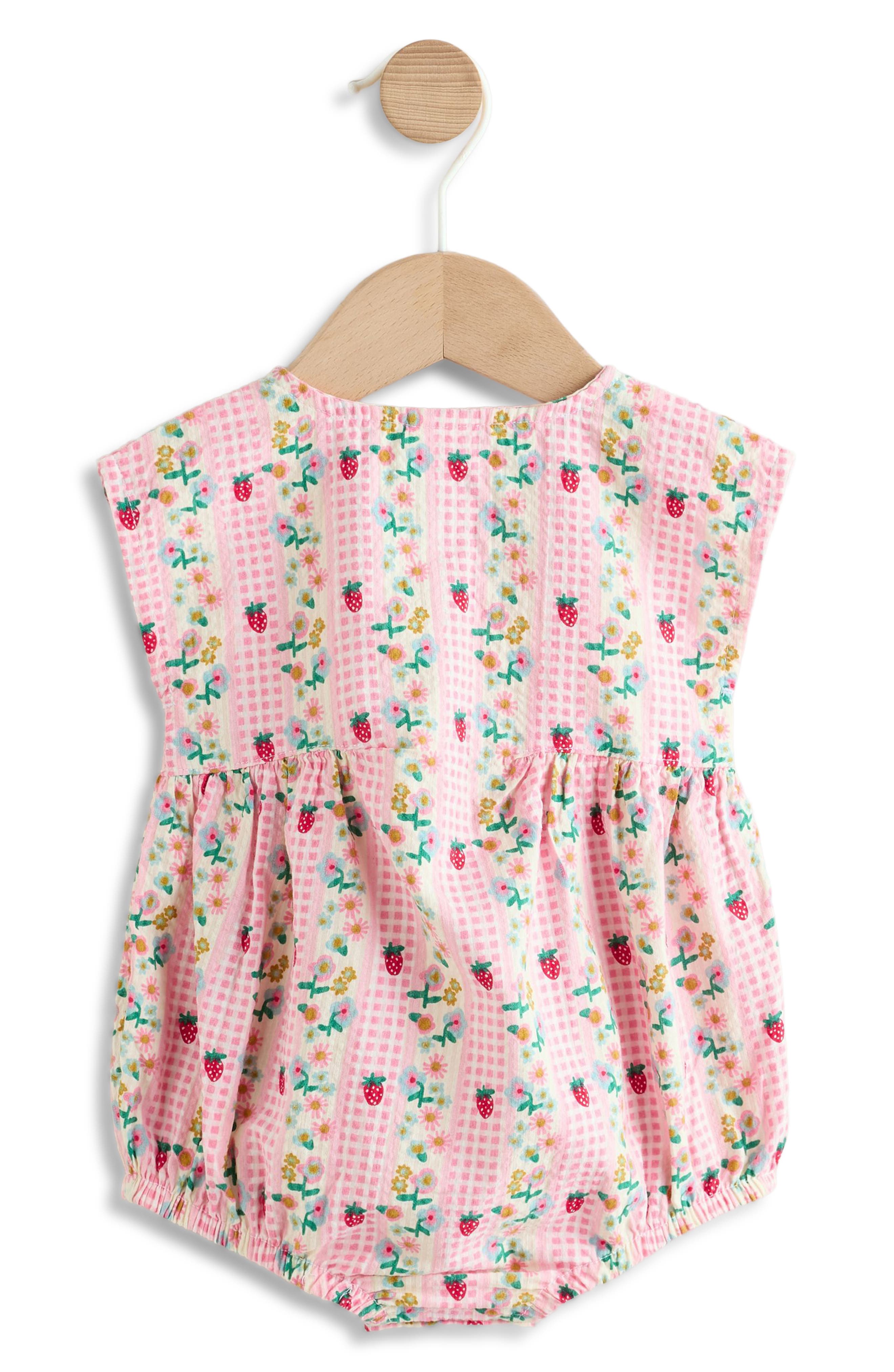 NEXT Strawberry Floral Romper — фото 3