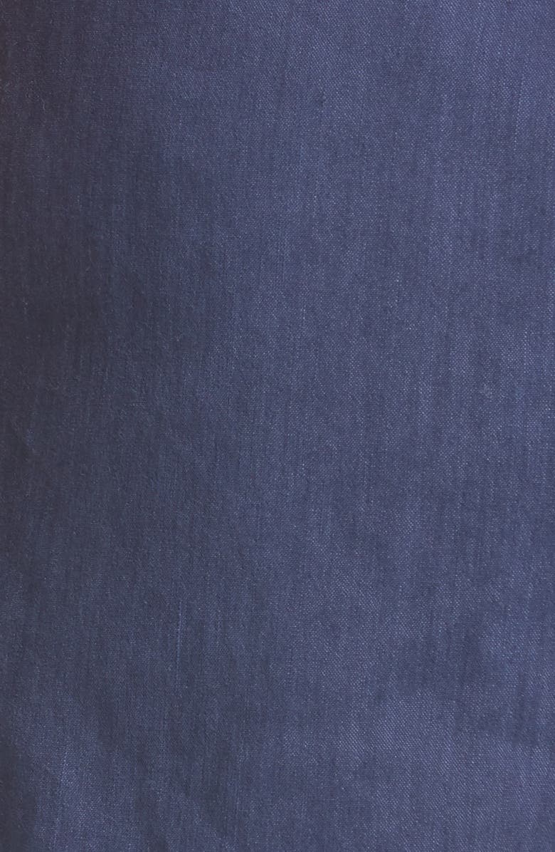 Theory Lynie R High Waist Linen Blend Shorts, Alternate, color, 