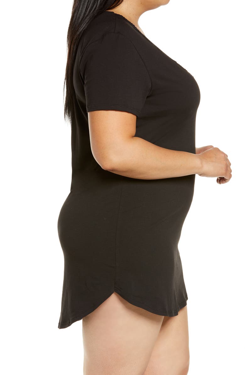 Cosabella Love Nightshirt, Alternate, color, 