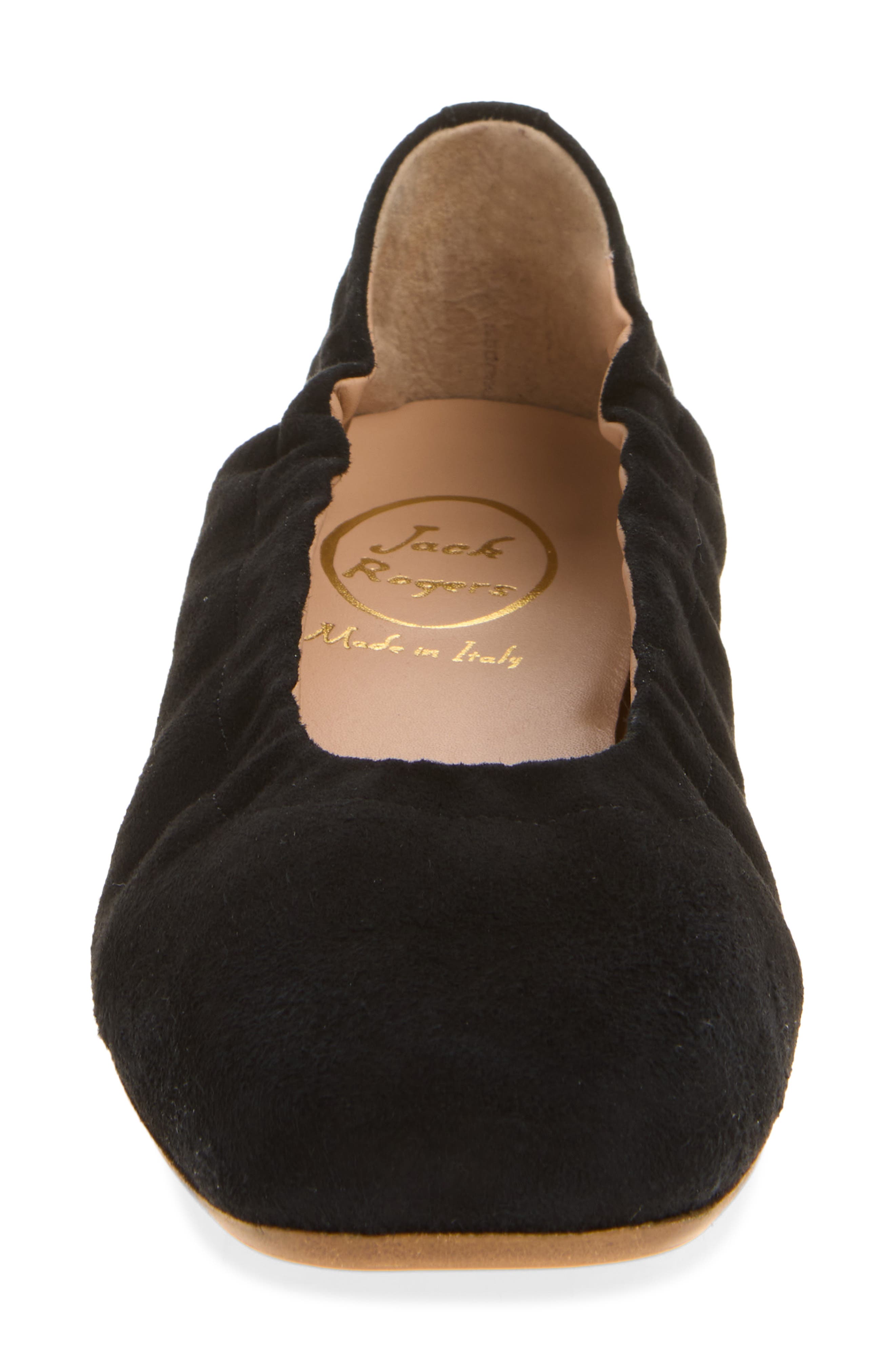 Santa Maria Ballet Flat, Alternate, color, BLACK