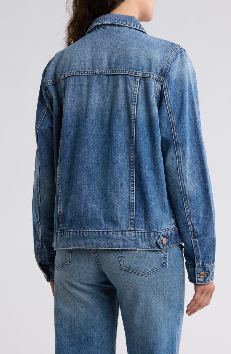 STS Blue Ella Boyfriend Denim Jacket, Alternate, color, Sungold