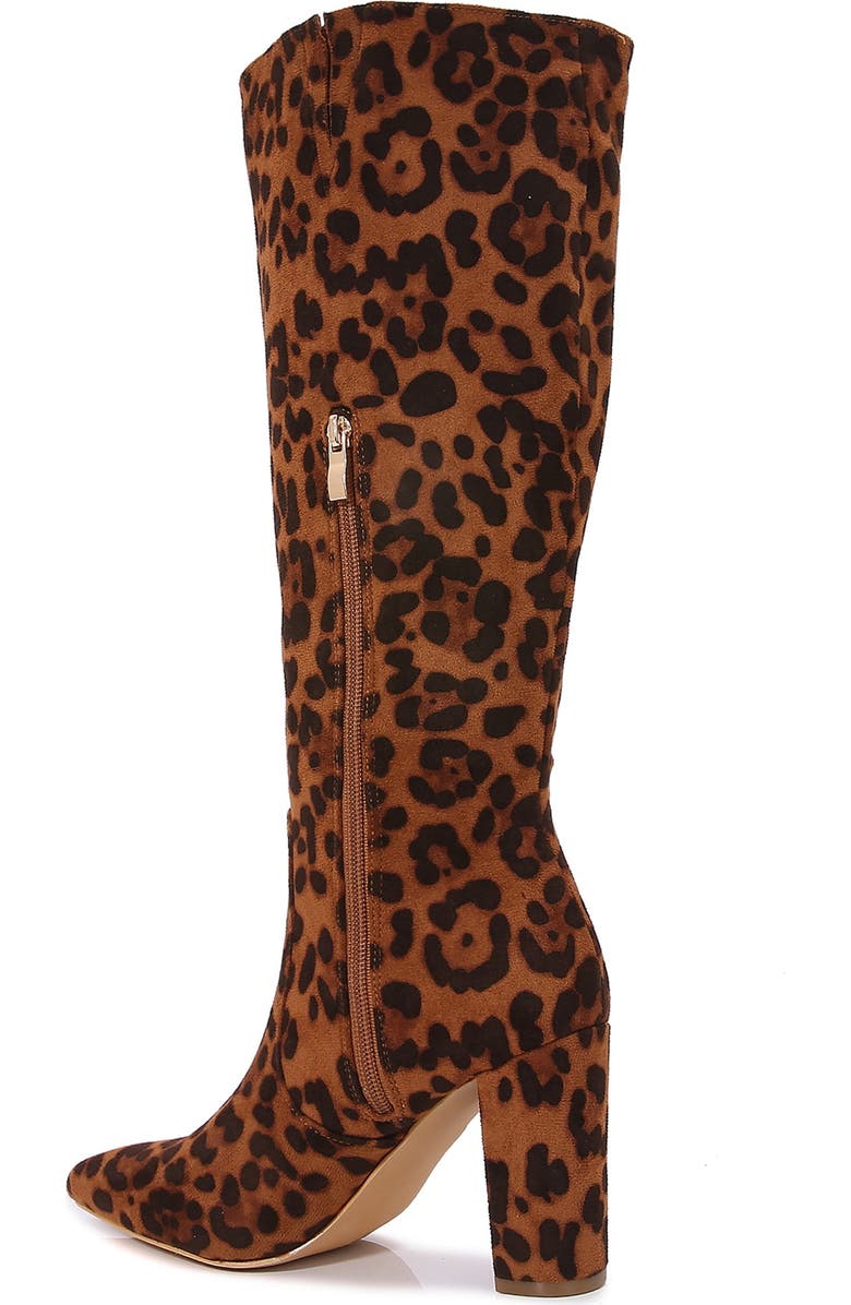 BERNESS Aster Pointed Toe Boot, Alternate, color, Leopard