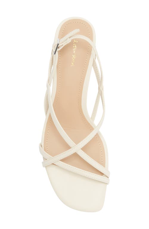 & Other Stories Kelly Sandal In White