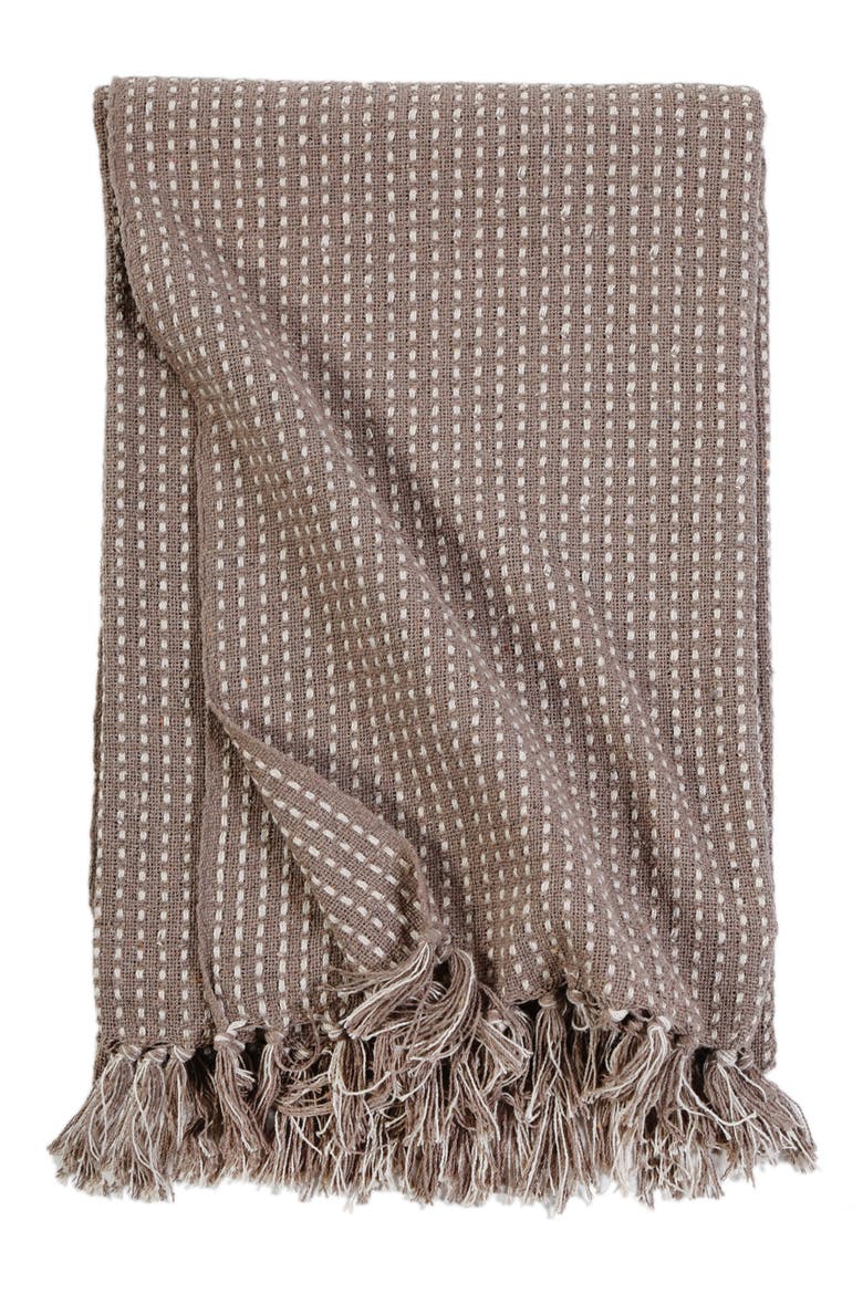 Jasper Oversized Throw Blanket, Main, color, TAUPE