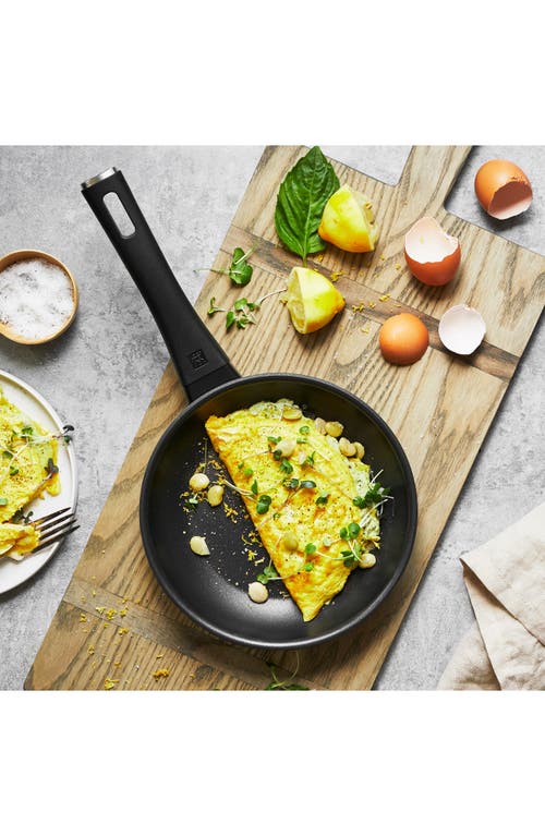 Zwilling Madura Plus Forged 8-inch Nonstick Aluminum Fry Pan In Black