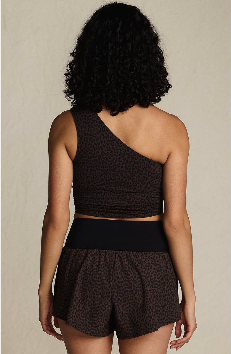 Lands' End 3" Pinchless Flutter Swim Short with Panty, Alternate, color, 