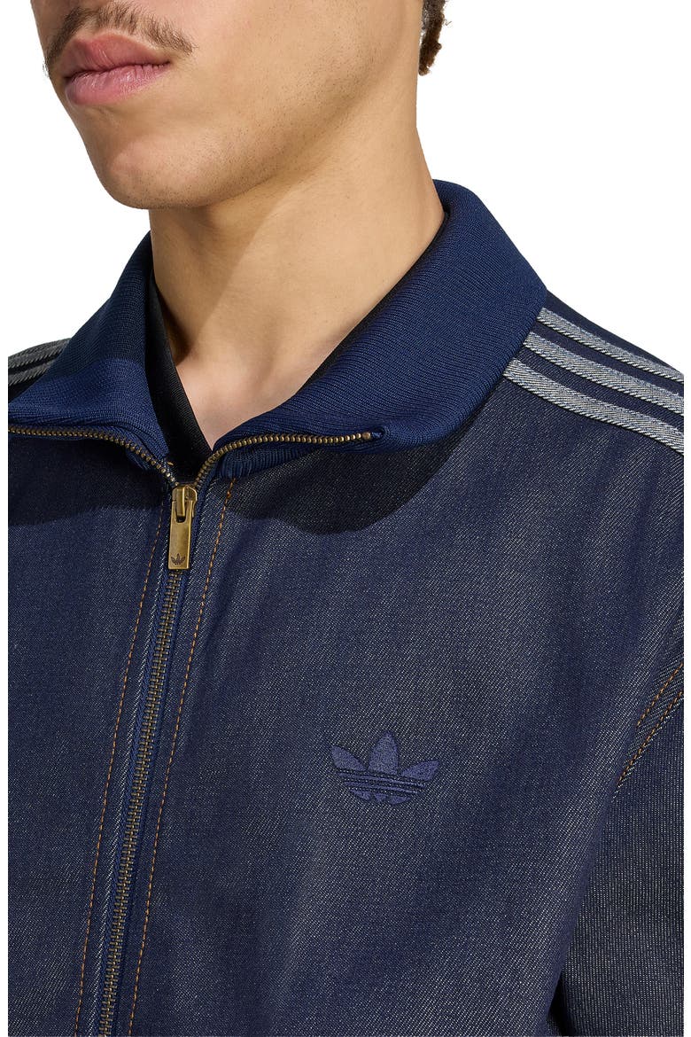 Denim Track Jacket, Alternate, color, INDIGO DENIM