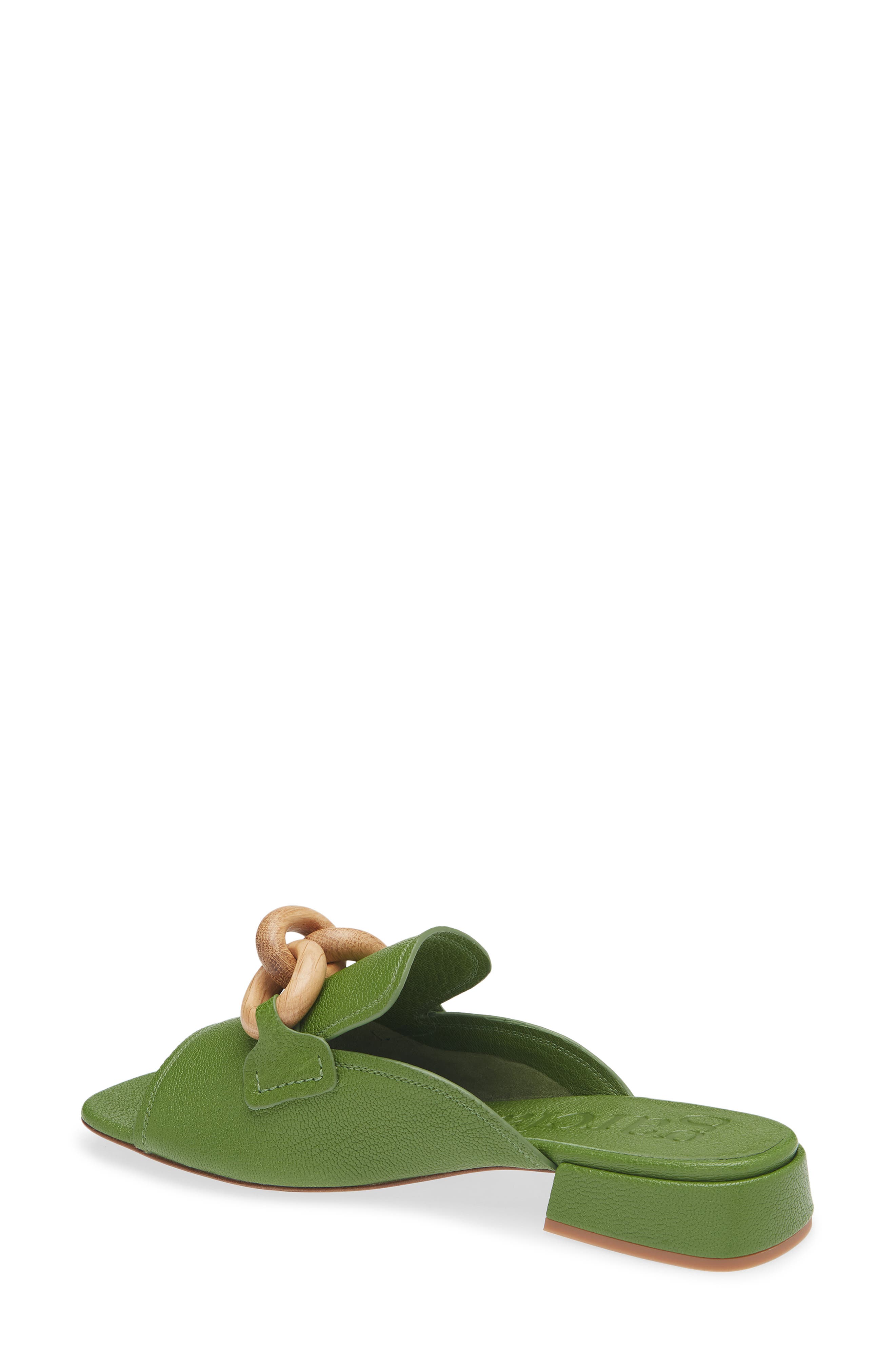 Enna Slide Sandal, Alternate, color, PALM PETITGRAIN-OAK