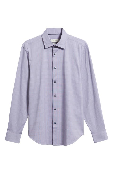 Jimmy OoohCotton® Geo Print Button-Up Shirt