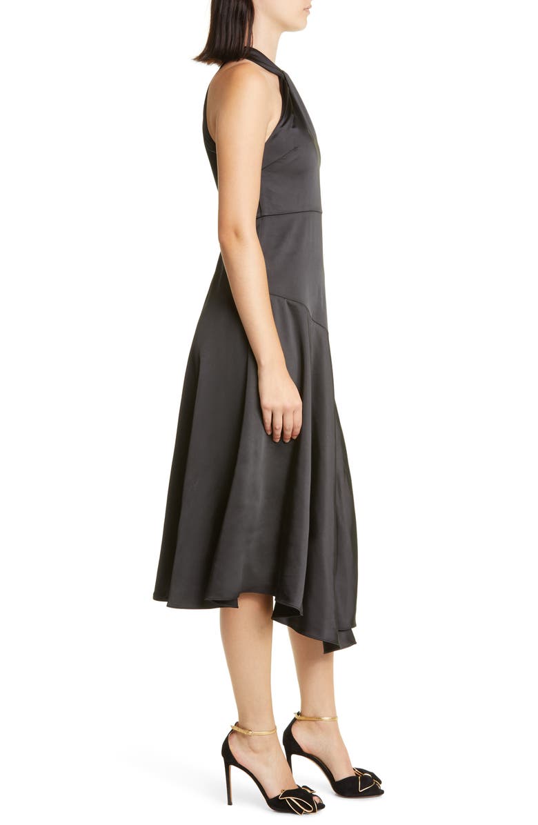 Ted Baker London Renon Halter Neck Satin Dress, Alternate, color,