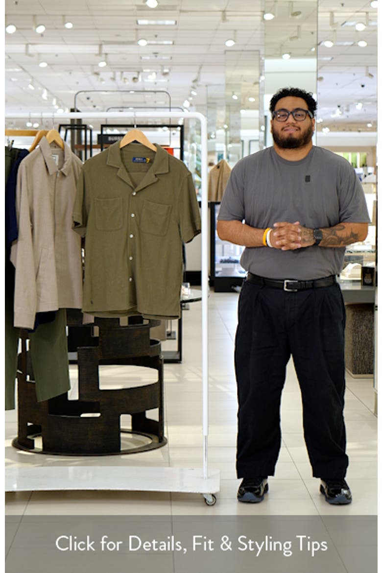 Textured Pointelle Camp Shirt video