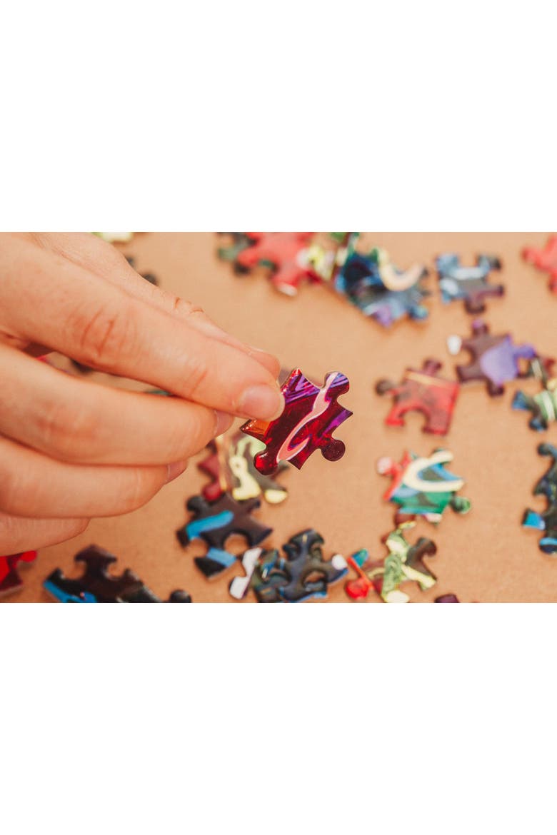 Dice, Dice, Baby! 1000 Piece Jigsaw Puzzle, Alternate, color, Red
