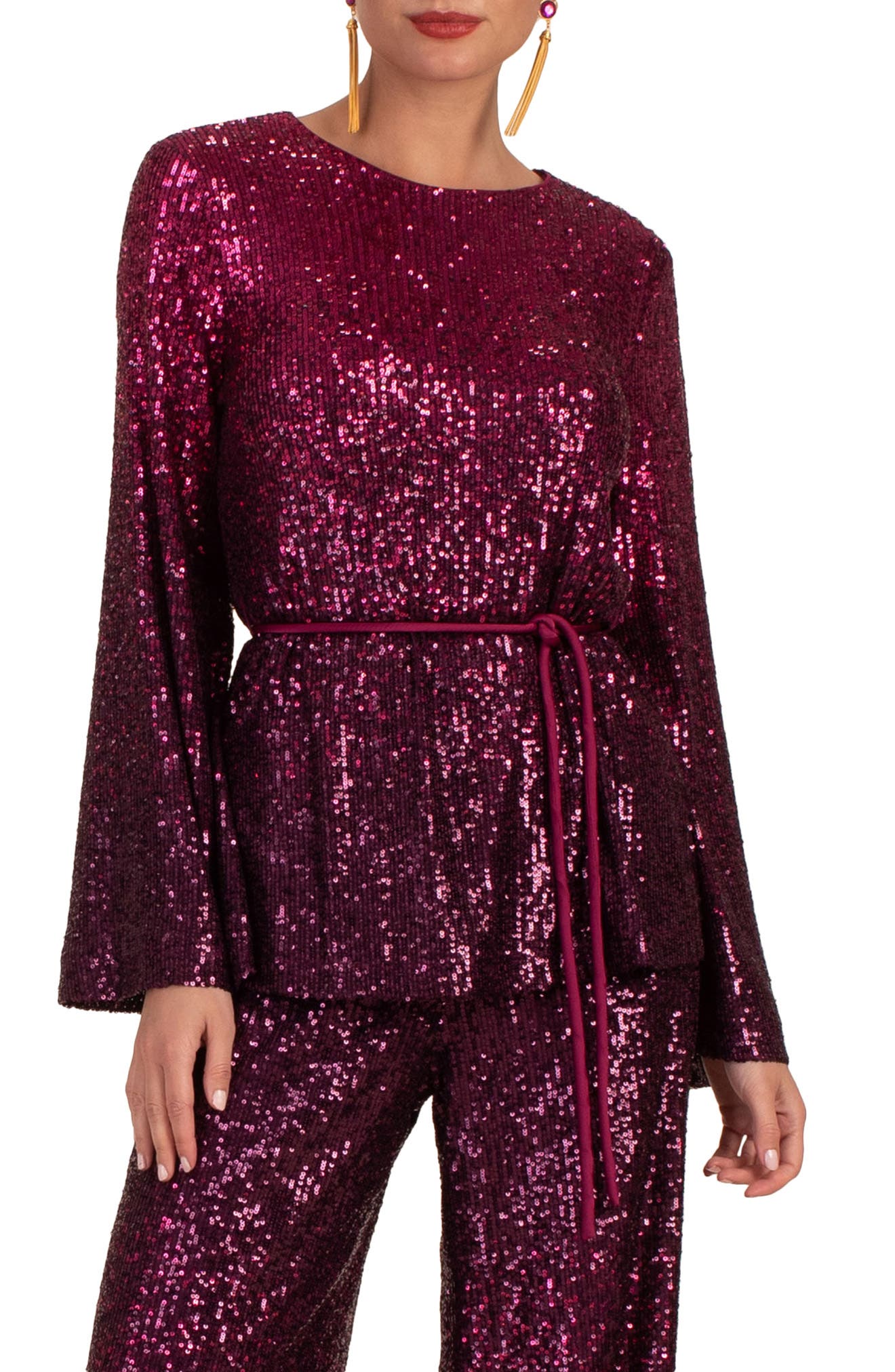 Trina Turk West Sequin Top
