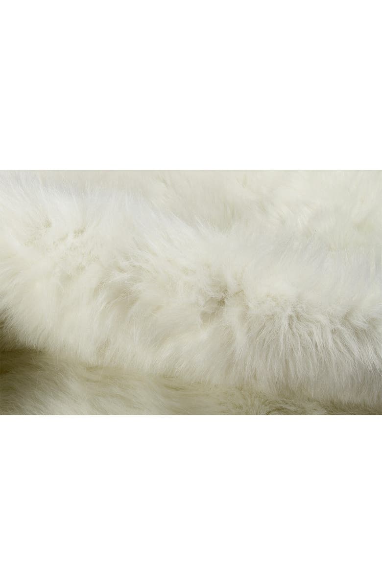 LUXE Faux Hide Rug - Polar Bear, Alternate, color,